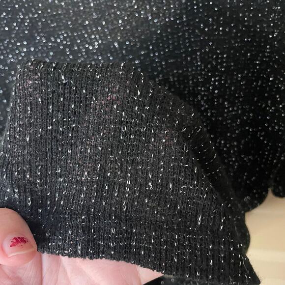 Ultra Flirt Y2k cropped Tshirt Blouse Glitter - Picture 3 of 6